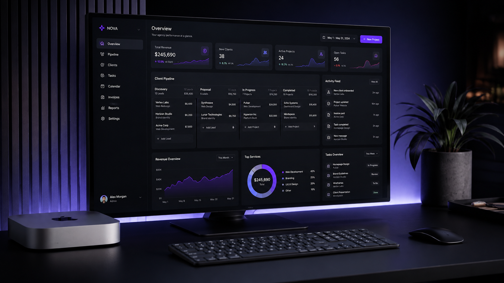 Custom operations software and CRM built by Studio Seven