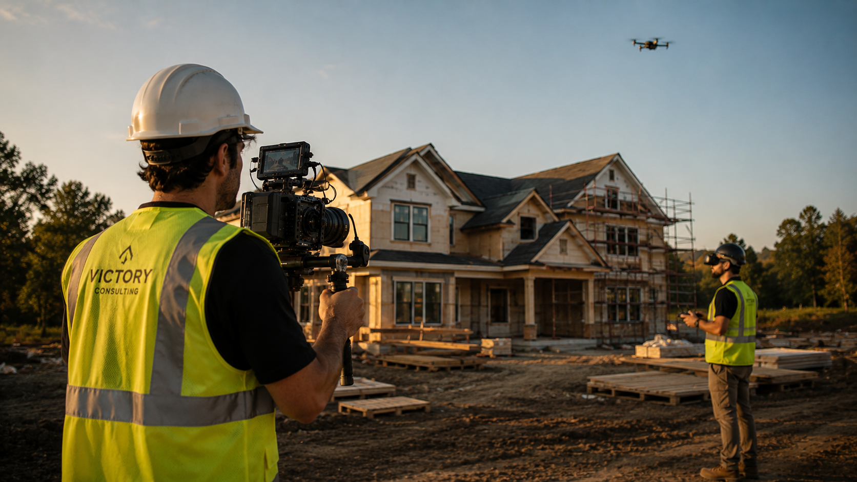 Studio Seven on-site filming — cinematic commercial production